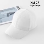 gorras blancas