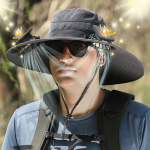 gorras con ventilador