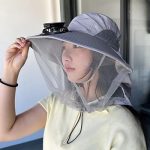 gorras con ventilador